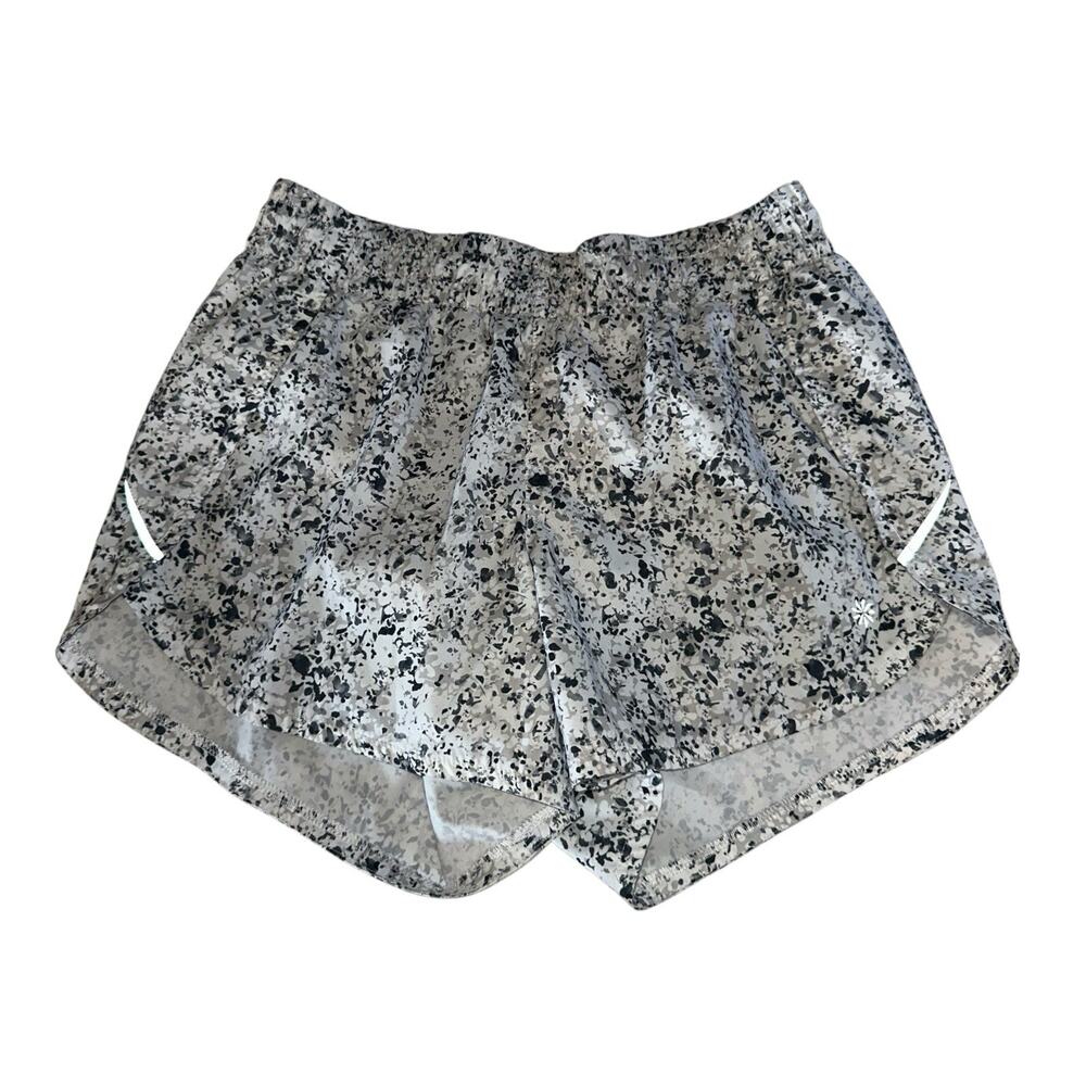 Athleta Womans Speckled Shorts White Size Small